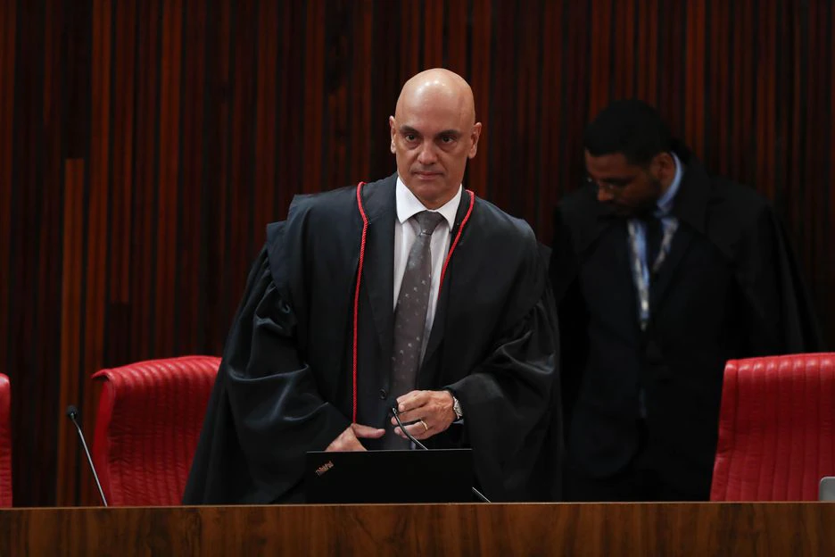 O presidente do Tribunal Superior Eleitoral (TSE), Alexandre de Moraes