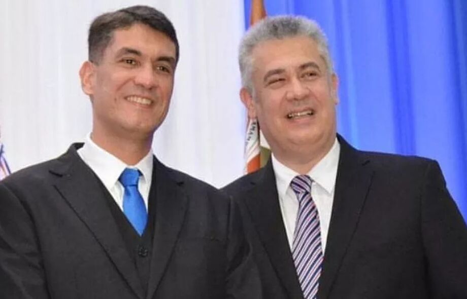 Ronald (à esquerda) ao lado de José Carlos, morto no início do ano