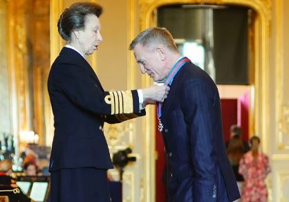 Daniel foi homenageado