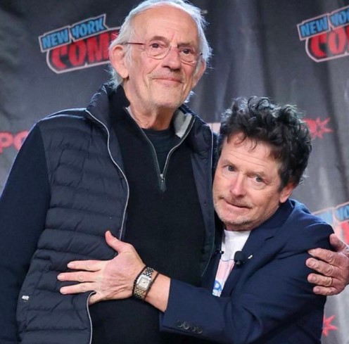 Christopher Lloyd e Michael J Fox