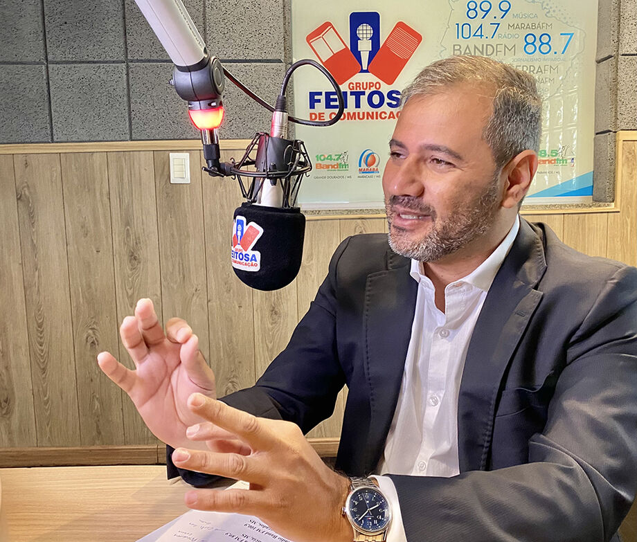 O reitor da UEMS (Universidade Estadual de Mato Grosso do Sul), professor-doutor Laércio Alves de Carvalho