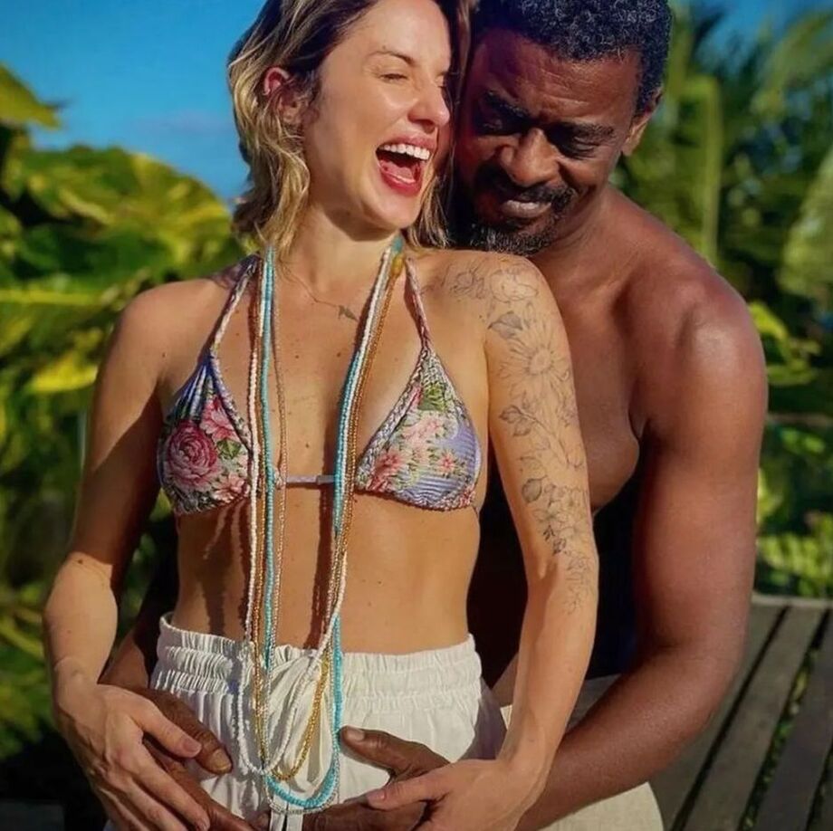 Karina Barbieri e Seu Jorge, em agosto