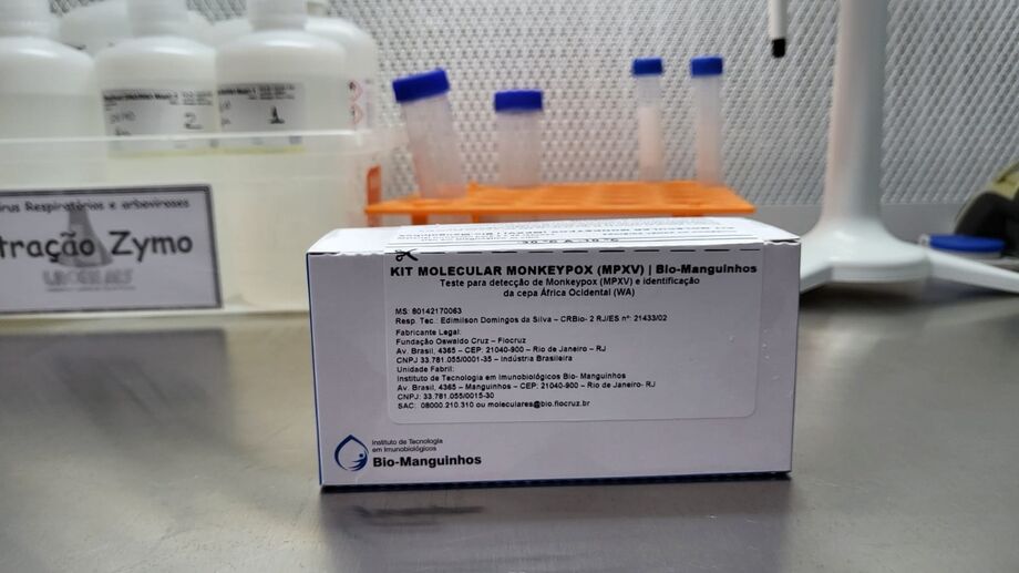 Teste para varíola dos macacos (Monkeypox)