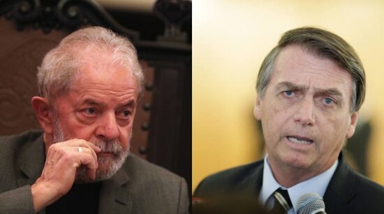 Lula e Bolsonaro