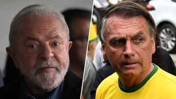 Lula e Bolsonaro