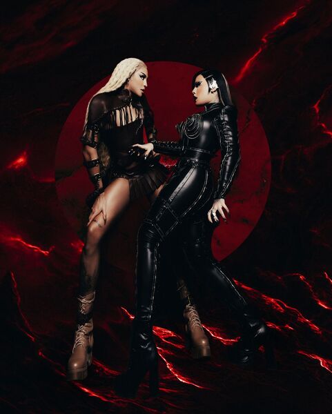 Pabllo Vittar e Gloria Groove