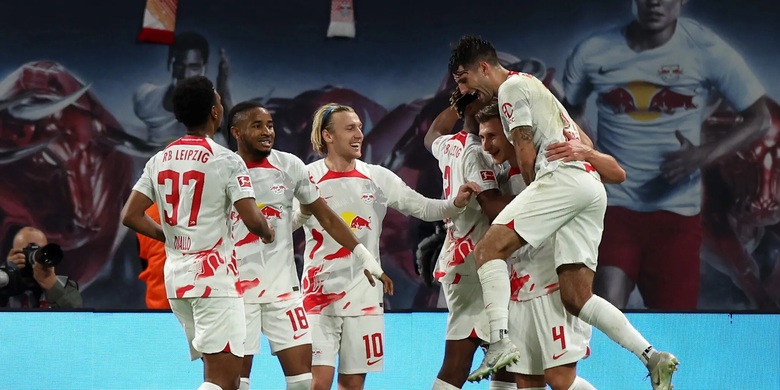 Red Bull Leipzig sofre, mas bate o Hertha Berlin por 3 a 2 no Campeonato Alemão