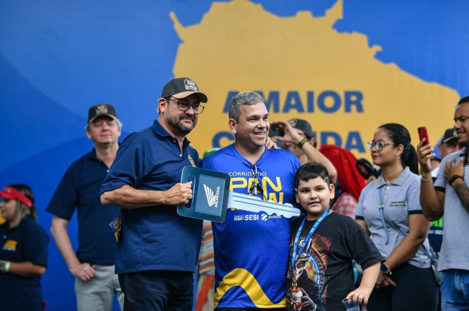 Presidente da Fiems, Sergio Longen realizou o sorteio