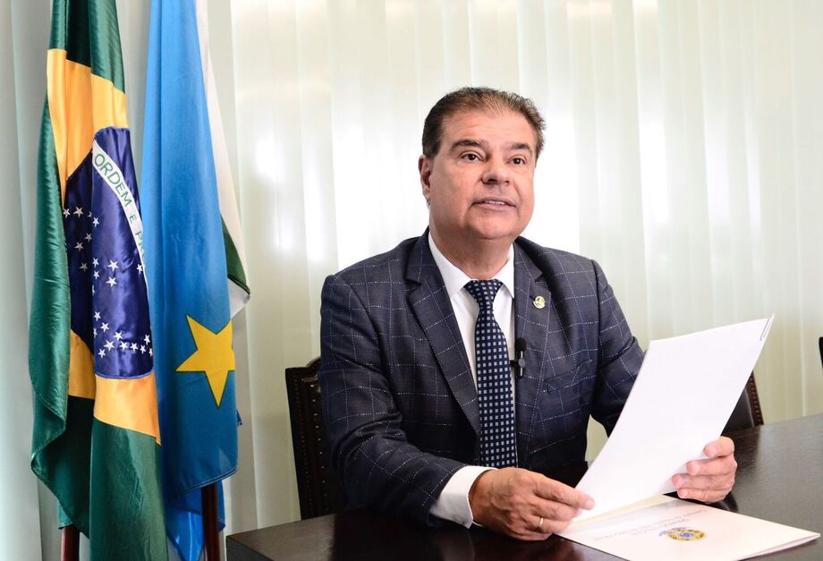 O senador Nelsinho Trad (PSD).
