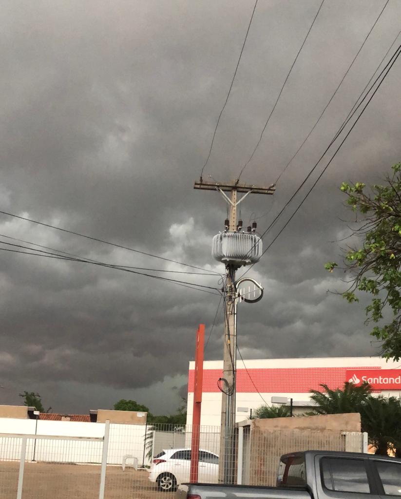 Inmet emitiu alerta de tempestade