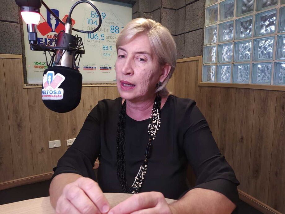 A diretora-presidente da Agehab, Maria do Carmo Avesani