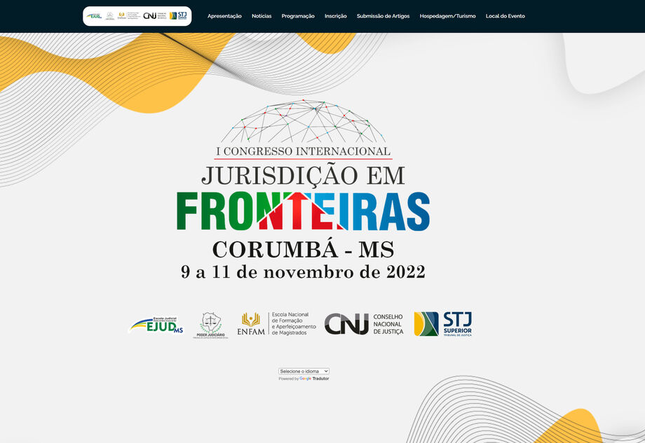 Congresso Internacional discutirá Jurisdição em Fronteiras em Corumbá
