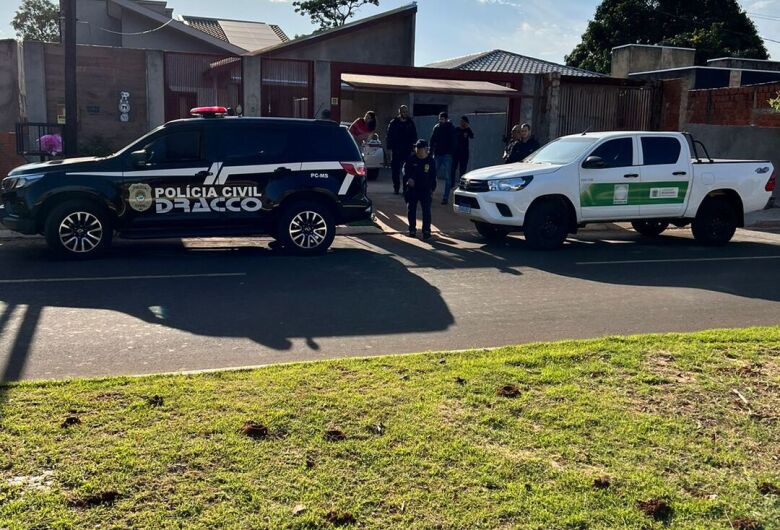 Ação da policia durante Operação Resfriamento