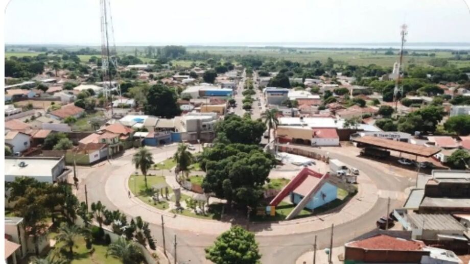 Anaurilândia vista de cima