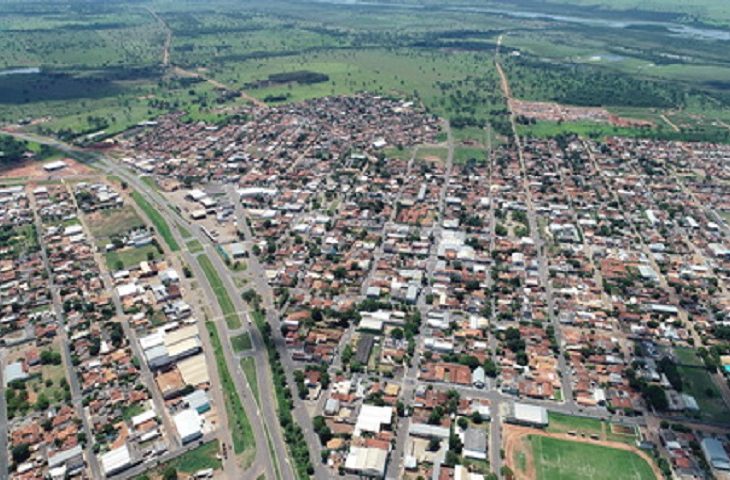 Vista aérea de Bataguassu