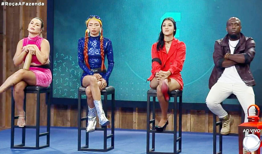 As celebridades estão na roça
