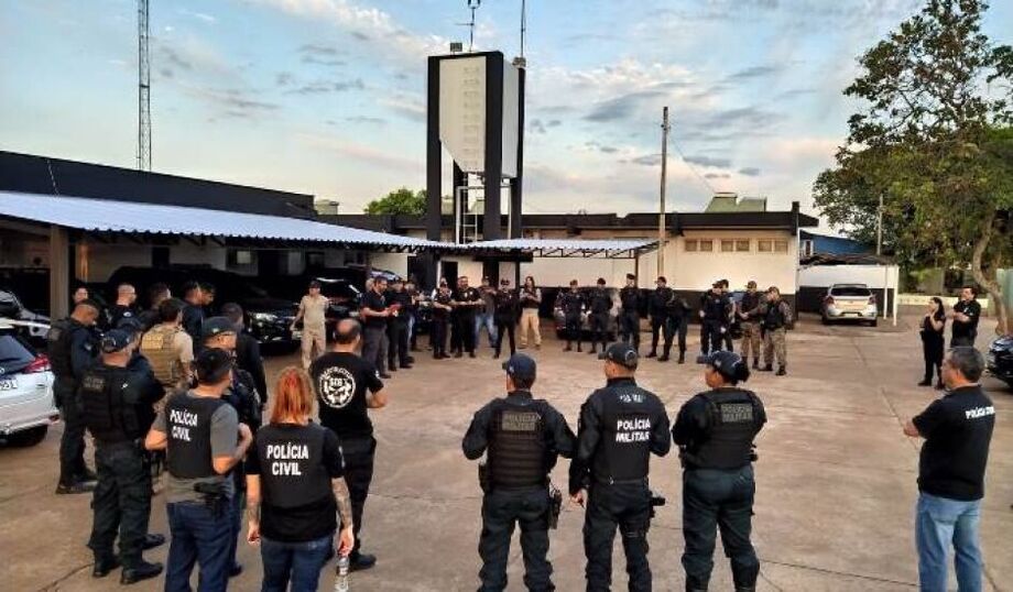 A operação foi deflagrada na manhã desta terça-feira