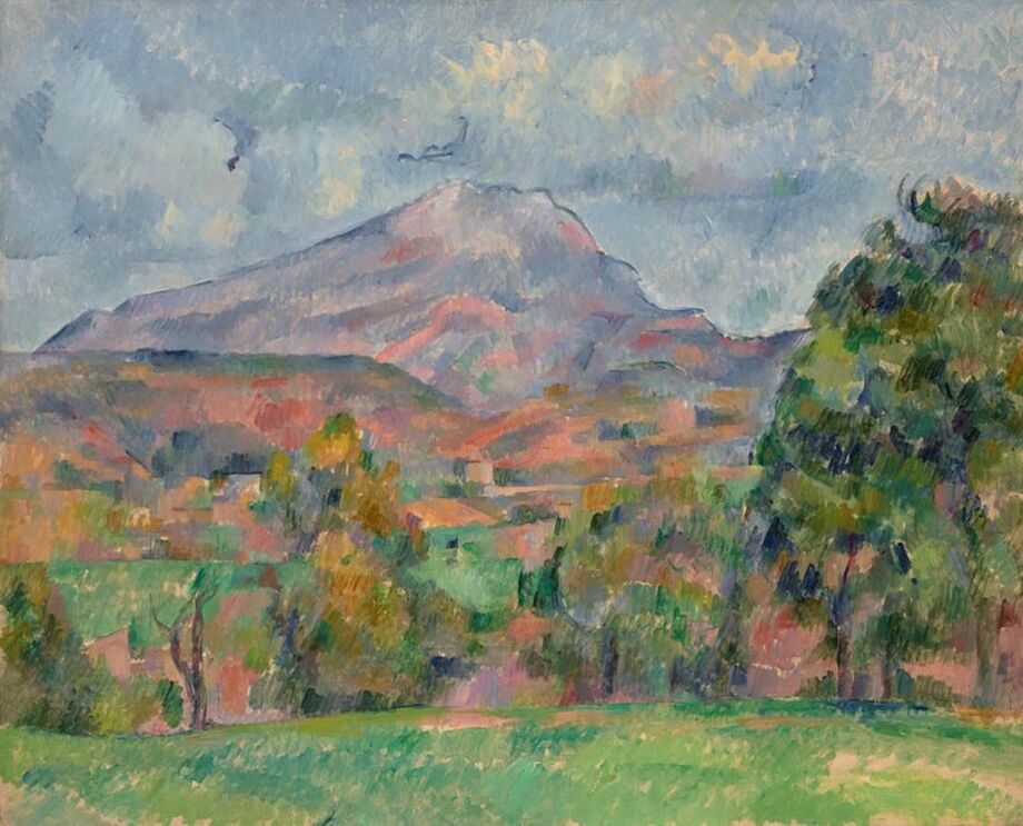 La Montagne Sainte-Victoire', de Paul Cézanne, está entre obras que serão leiloadas.