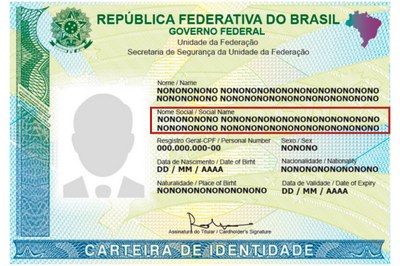 O novo modelo de carteira de identidade