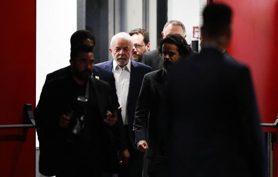 O presidente eleito Luiz Inácio Lula da Silva esteve nesta segunda-feira, 28, no CCBB, sede da equipe de transição