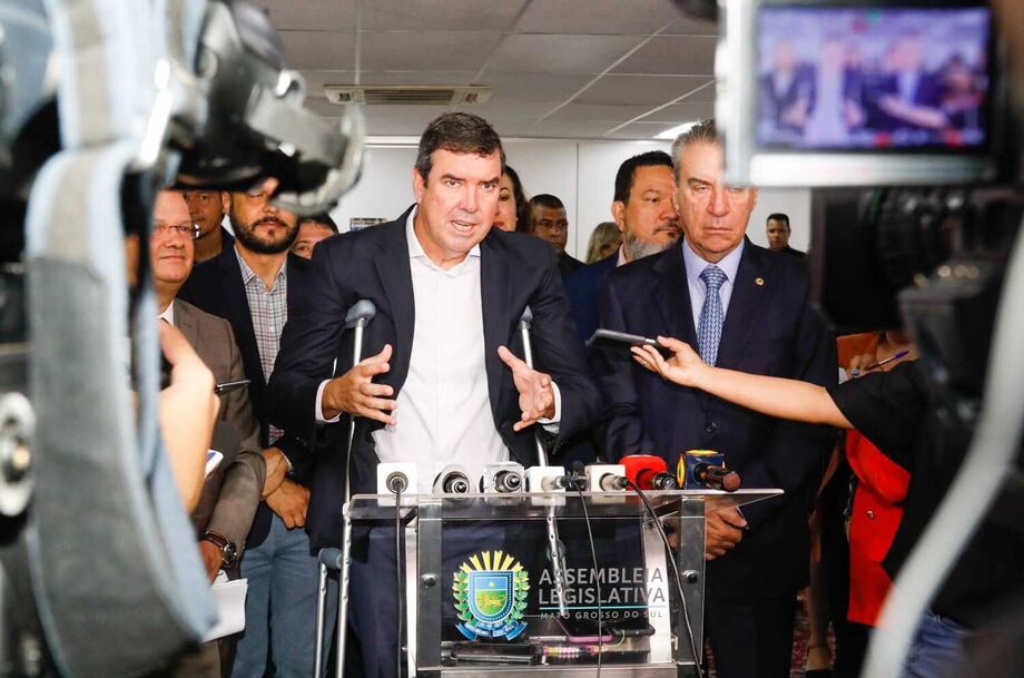 Riedel em coletiva