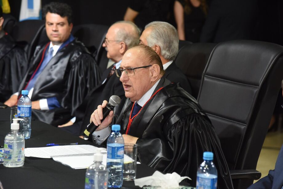 Presidente do TRE/MS, desembargador Paschoal Carmelo Leandro