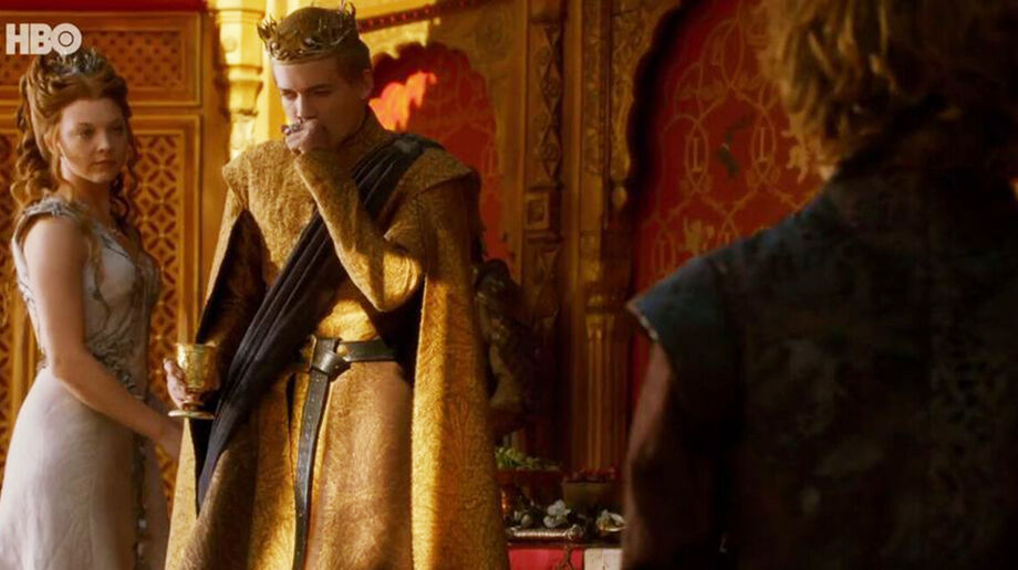 Rei Joffrey Baratheon, personagem de Jack Gleeson, morreu envenenado na sua própria festa de casamento durante o segundo episódio da 4ª temporada de 'Game of Thrones'