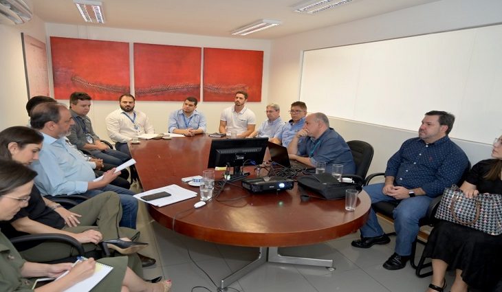 Encontro entre AGEMS, Sanesul e Energisa MS