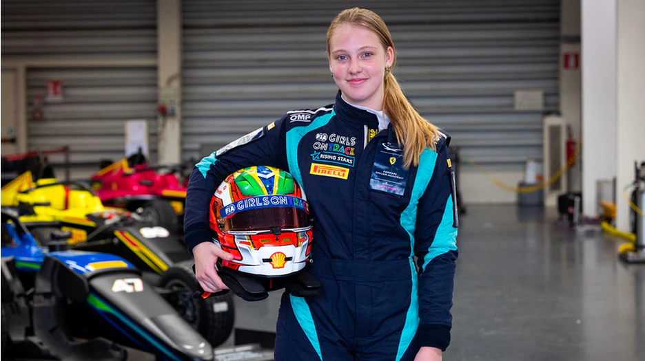 Aurelia Nobels ingressa na academia de pilotos da Ferrari