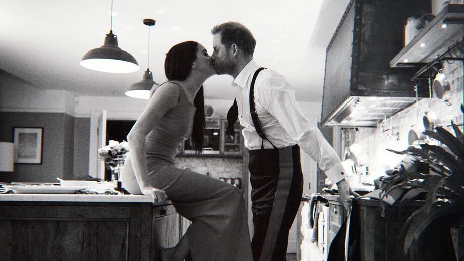 Imagem da série documental 'Harry & Meghan'