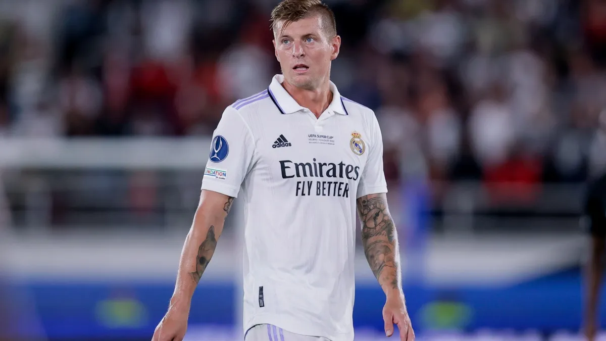 Toni Kroos em ação pelo Real Madrid