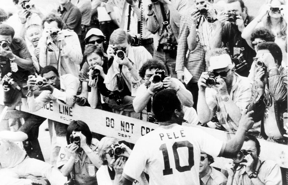 Pelé em 1975