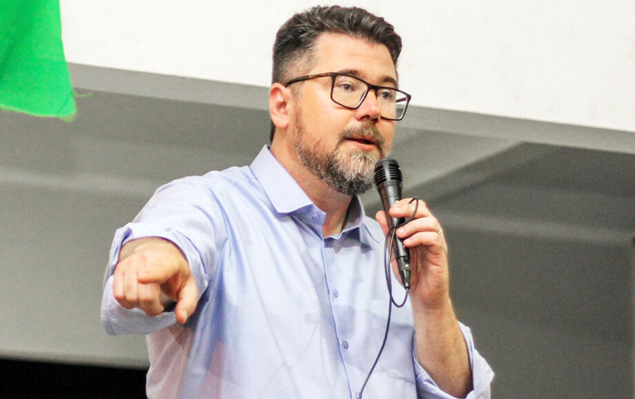 O deputado federal eleito Marcos Pollon