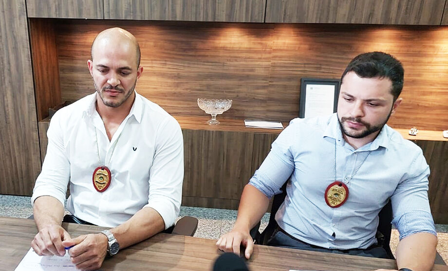 Delegados da DEPCA, Roberto Morgado e Gustavo Henriques