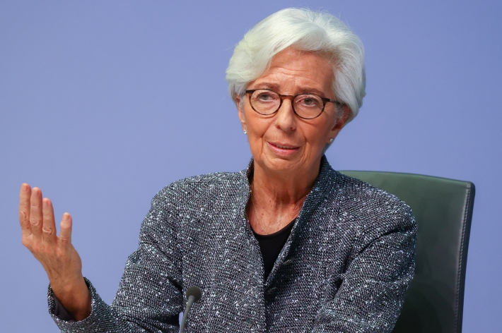 Presidente do Banco Central Europeu (BCE), Christine Lagarde