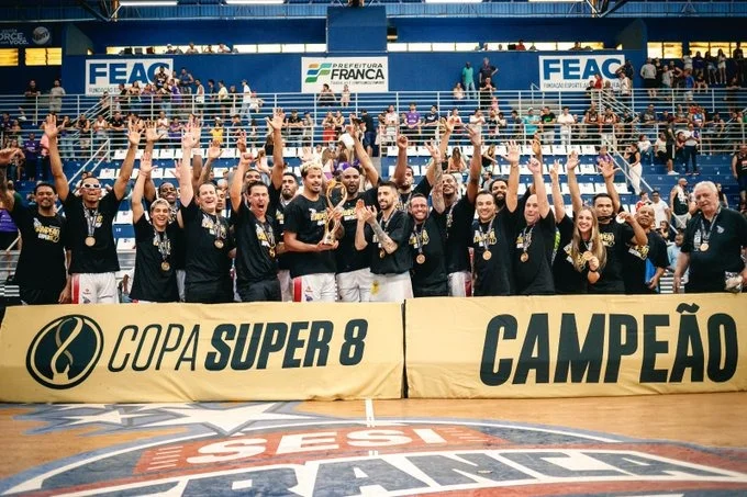 Sesi Franca bate Flamengo no Pedrocão e fatura o bicampeonato da Copa Super 8