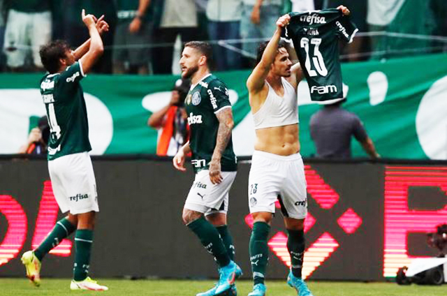Palmeiras foi campeão paulista em 2022 com goleada sobre o São Paulo na final