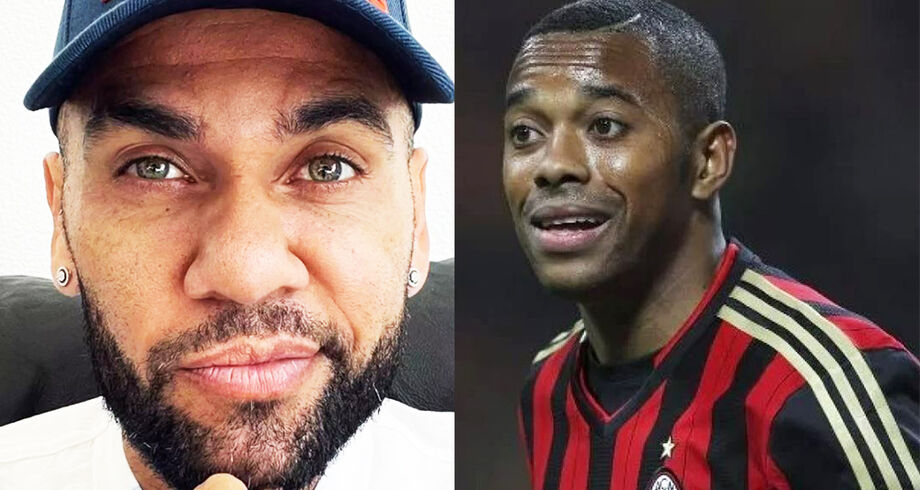 Daniel Alves e Robinho