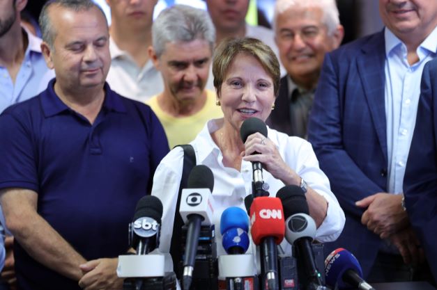 Tereza Cristina declara voto em Rogério Marinho