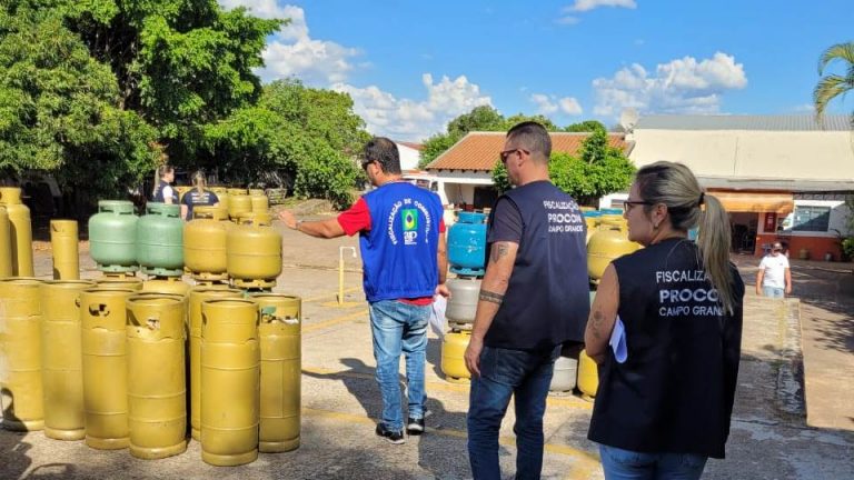 Procon averigua botijões de gás de cozinha