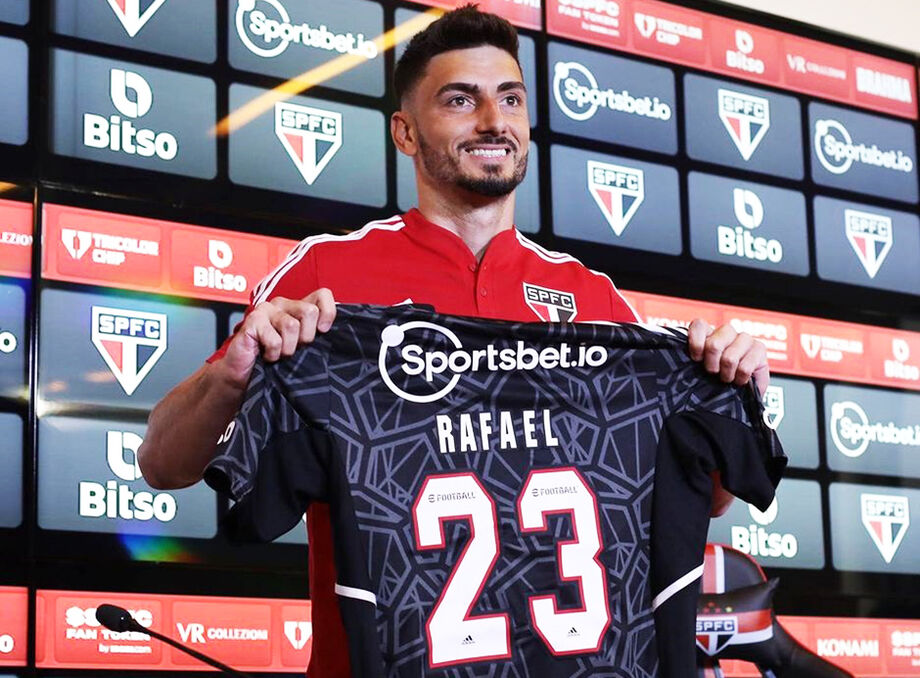 Goleiro Rafael, ex-Cruzeiro e Atlético-MG, vai usar a camisa número 23 no São Paulo