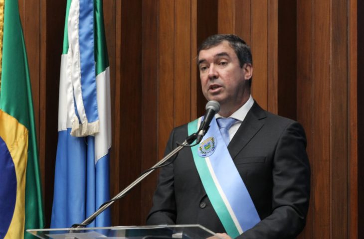 Novo governador do Mato Grosso do Sul, Eduardo Riedel.