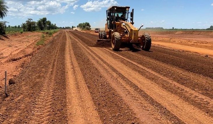 Obra de pavimentação da MS-379 tem previsão de conclusão para este mês