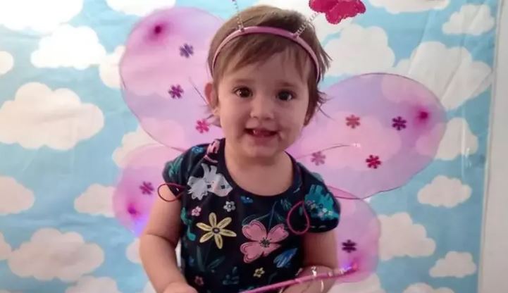 Sophia morreu aos 2 anos