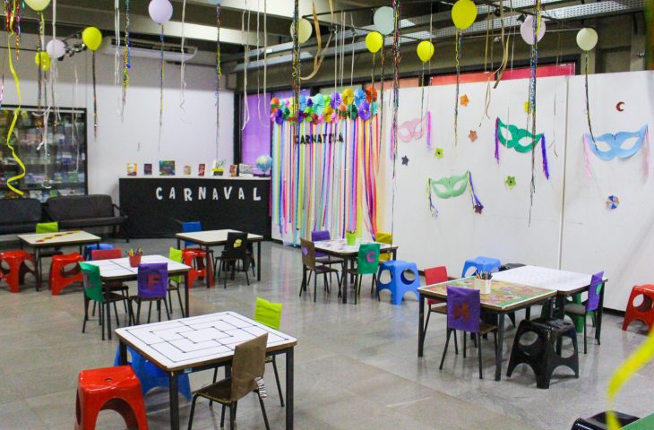 A Biblioteca Pública Estadual Dr. Isaias Paim realiza na sexta-feira (10) e sábado (11), das 8h30 às 11h30, o Projeto Carnateca 2023