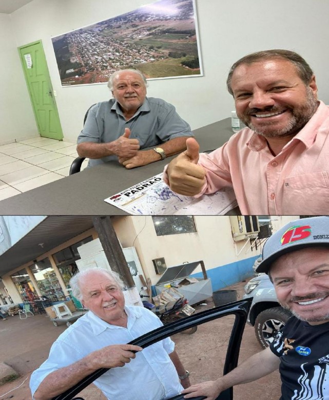Prefeito de Paranhos homenageia a lenda viva Roque Falavigna na abertura da temporada de futebol amado