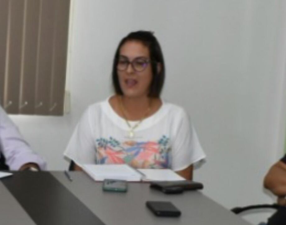 Secretária de Educação do município de Paranhos professora Antônia Zagonel
