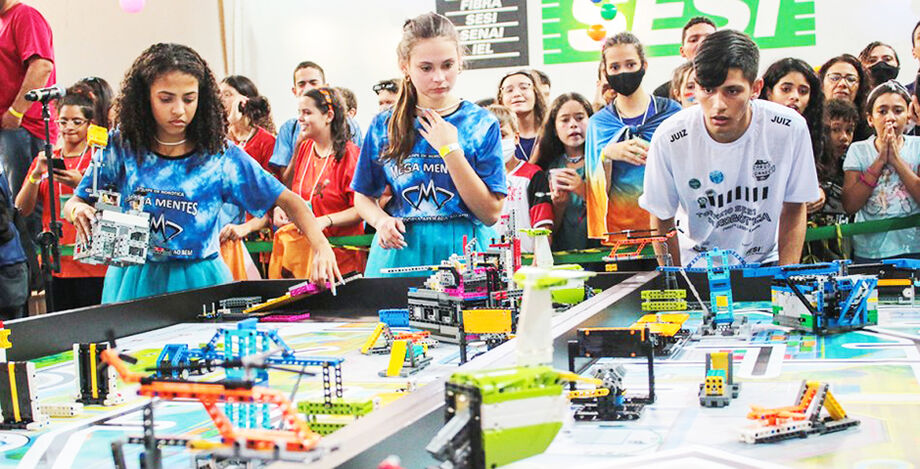A equipe Mega Mentes, da Escola Sesi de Dourados, ficou como suplente
