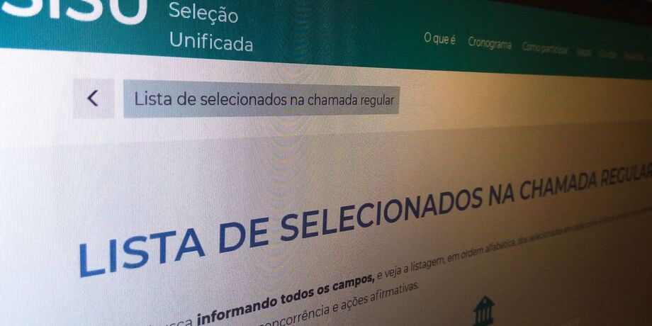 Inscrições para o Sisu do primeiro semestre terminam na sexta-feira