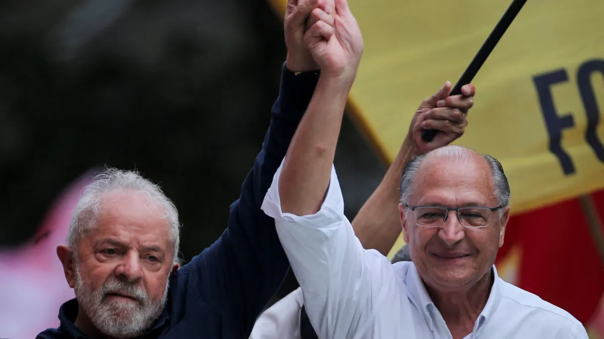 Lula e Alckmin